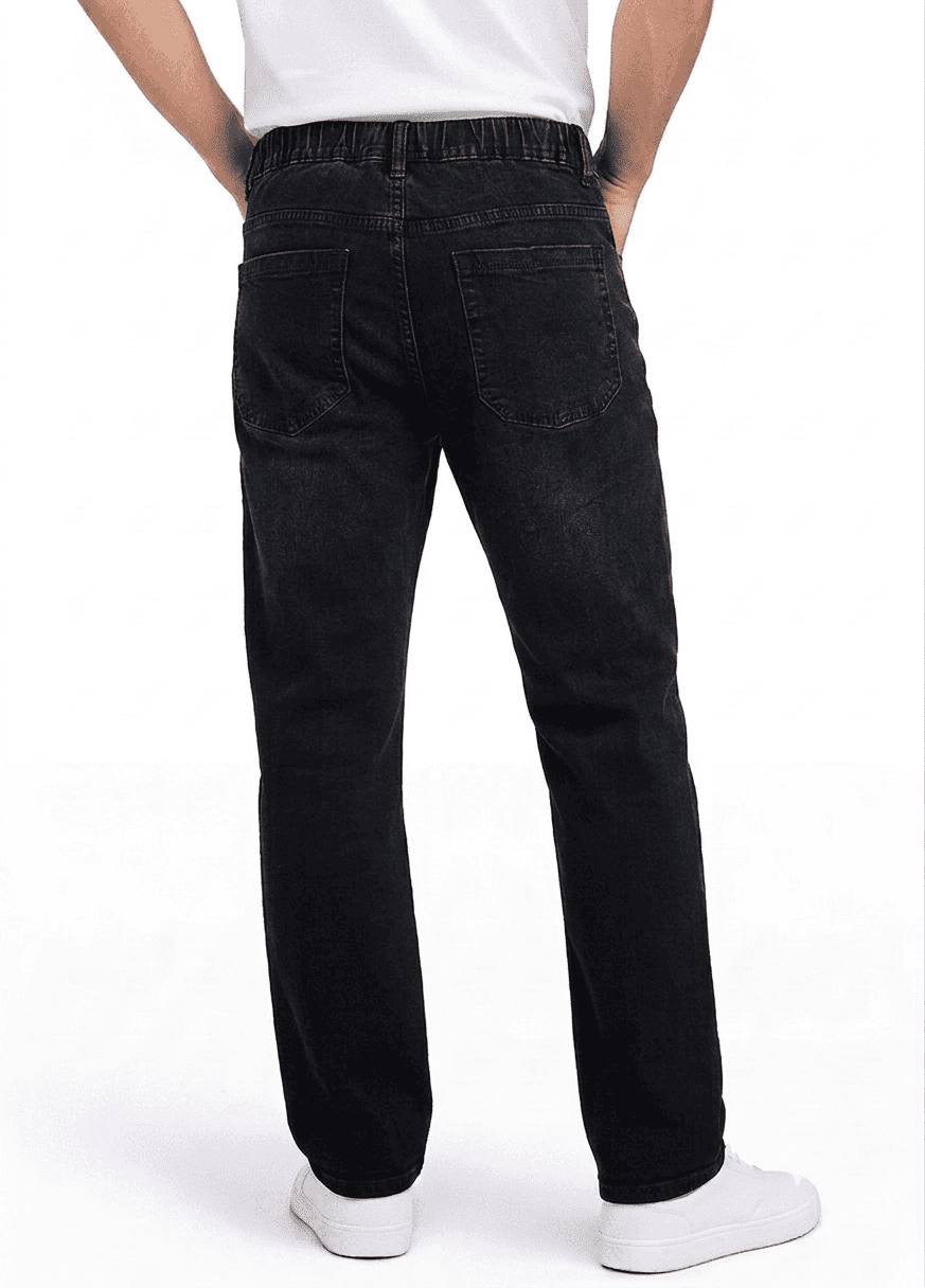 Stylish Black funky Jeans Detail